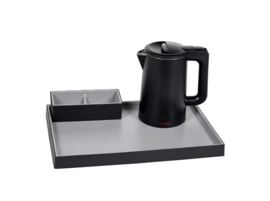 Kit Hotel Hervidor 0.8L + Bandeja + Porta sobres
